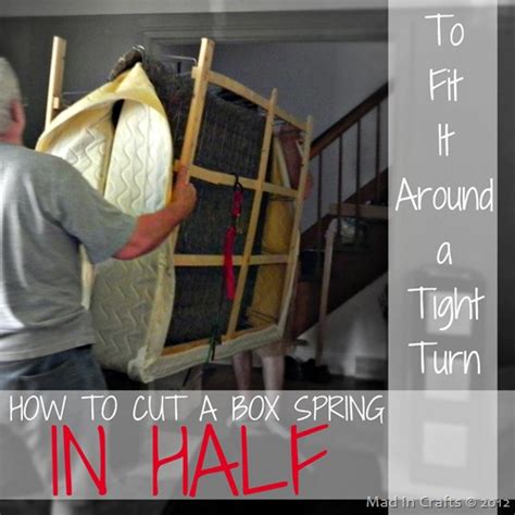 how to cut box spring metal|cutting box spring around tight turn.